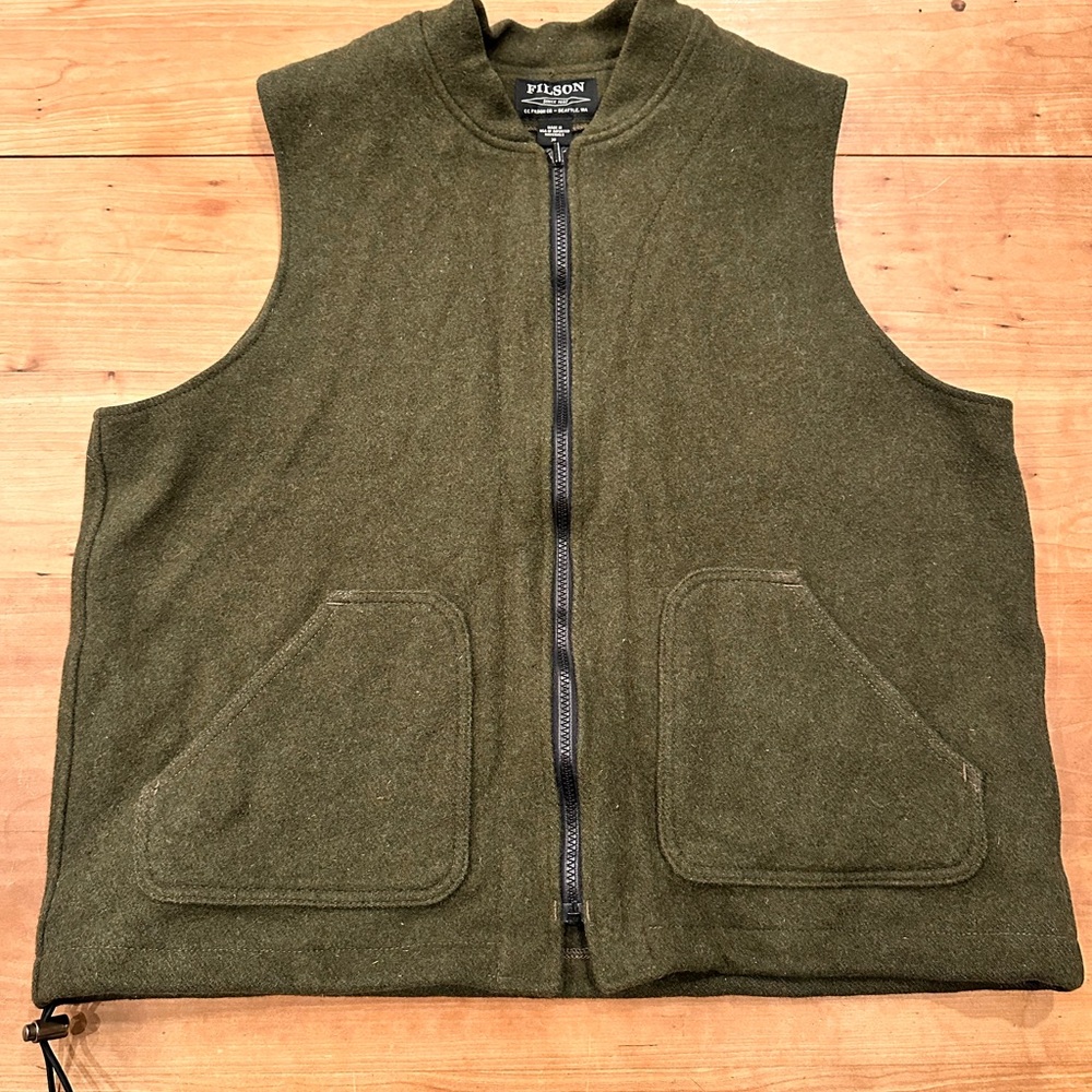 Filson Mackinaw Wool Vest Liner
